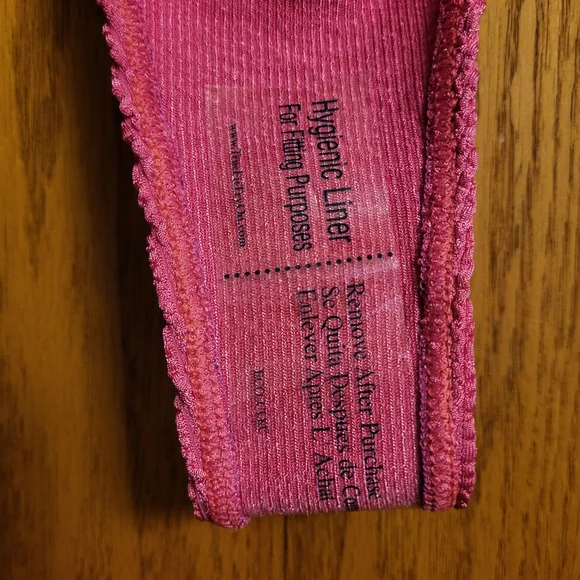 NWT bond-eye Australia Fuchsia Rico Bound Crinkle One Piece Swimsuit Un-Sized - Picture 3 of 7